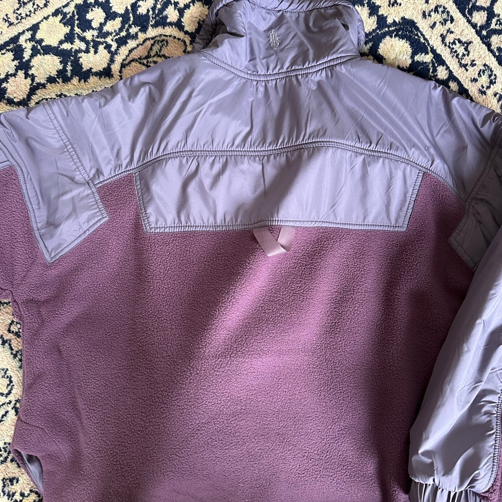 Free People Purple Pullover Jacket - Picture 9 of 9